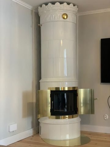 kakelugn installerad av tbl mur och puts